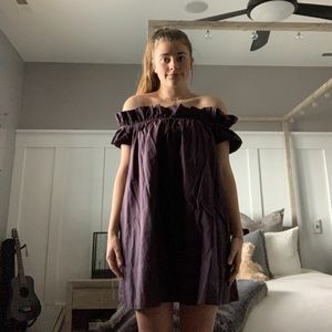 Free People off shoulder dress